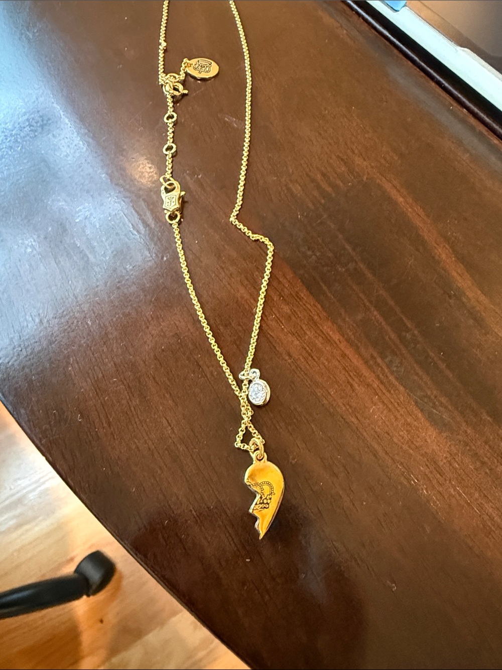 Juicy couture friendship necklace